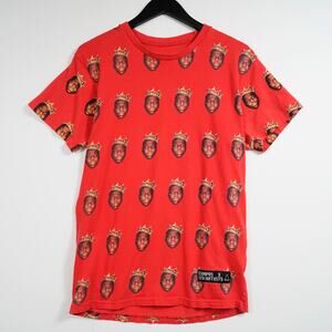Eleven Paris Biggie 97 Graphic T Shirt Red Notorious B.I.G. Mens S
